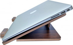 7CR Wood Portable Laptop Table(Finish Color - Walnut Brown, DIY(Do-It-Yourself))