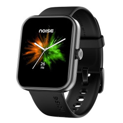 Noise Pulse 2 Max 1.85 Display, Bluetooth Calling Smart Watch, 10 Days Battery, 550 NITS Brightness, Smart DND, 100 Sports Modes, Smartwatch for Men and Women (Jet Black)