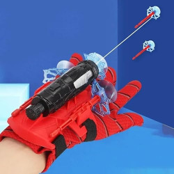 Billetera Spider Web Shooters Toy for Kids Fans, Hero Launcher Wrist Toy Set,Cosplay Launcher Bracers Accessories,Sticky Wall Soft Bomb Funny Children's Educational Toys, Multicolor
