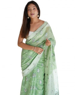 Buy SGF11 Women's Kanjivaram Soft Silk Saree With Blouse Piece