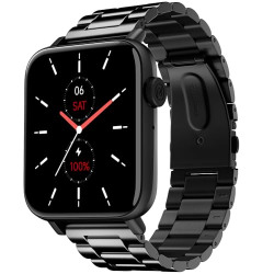 Noise Vivid Call 2 Smart Watch with 1.85 HD Display, BT Calling, IP68 Waterproof, 7 Days Battery Life, Sleep Tracking, 150+ Watch Faces (Elite Black)