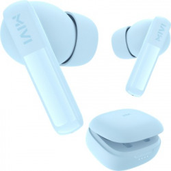 Mivi DuoPods K2 TWS,AI-ENC,40Hr Playtime,13mm Bass,Made in India Bluetooth Headset(Brisk Blue, True Wireless)