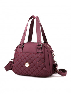 Diva Dale Textured Shoulder Bag with Handbags