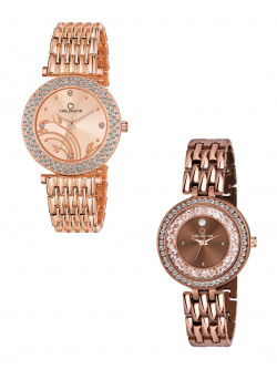 CARLINGTON Women Bracelet Style Analogue Watches
