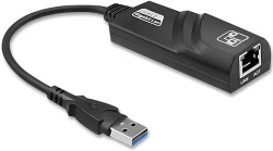 Bilick USB Ethernet Adapter USB 3.0 to 10 100 1000Mbps Gigabit Ethernet LAN Network Converter Compatible with Windows, MacBook, macOS, Mac Pro Mini, Surface Pro, Laptop, PC, and Other USB Device.