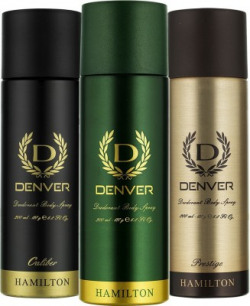 DENVER Hamilton Deodorant Spray Starts at Rs:201