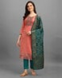 Embroidered 3-Piece Unstitched Dress Material
