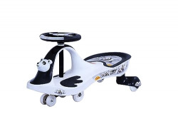 Toyzone Baby Panda Magic Car-50940 | Ride-on Baby Car| Kids Push Car| Swing Car | Comfortable Seats & Durable | Elegant Design | Ride on Toy Car for Kids|Twister Ride on|Magic Toy Car|Kids Ride On|Push Rider|Steering Music & Lights | For Kids age 2+