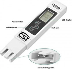 CSI INTERNATIONAL Digital LCD METER /TEMP/PPM TDS Meter Water Tester Filter Pen Stick Digital TDS Meter Temp Display BEST QUALITY Thermometer Digital TDS Meter Digital TDS Meter