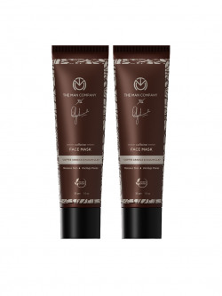 THE MAN COMPANY Men Set Of 2 White Caffeine Face Masks, 30 gm