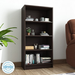 Valtos 46x22x12 Engineered Wood Open Book Shelf