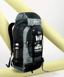PLEXY UNISEX WATER PROOF MOUNTAIN RUCKSACKHIKING/TREKKING/CAMPING BAG 70 L LAPTOP BACKPACK(GREY)