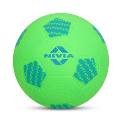 Nivia Home Play Mini Football/PVC Material/Football for Indoor Use/for Age Group Under 12 Years/Size - 1 (F.Green)