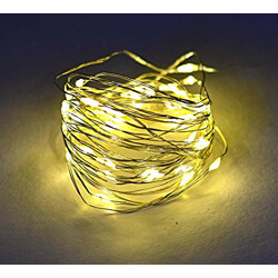 tu casa DW-420 - LED Copper Wire String Light Battery Operated - 5 Mtrs - Yellow