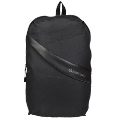 ZEBRONICS Camp1, 14 Liters, 1 Compartment Laptop Backpacks for Tablets/i Pad/Laptop Fit Up to 14 inch, Polyester Fabric, Office Use and Mini Business Travel Bags (Black)