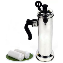 AADHIK PUTTU VESSEL STAINLESS STEEL PUTTU MAKER, PUTTU KUDAM SUITABLE FOR PRESSURE COOKER