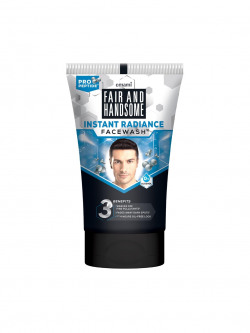 FAIR AND HANDSOME INSTANT RADIANCE ALCOHOL-FREE FACE WASH WITH VITAMIN B3 - 150 G