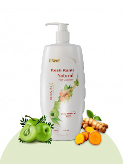 PATANJALI KESH KANTI NATURAL HAIR CLEANSER FOR THICK & SHINY HAIR - 650ML
