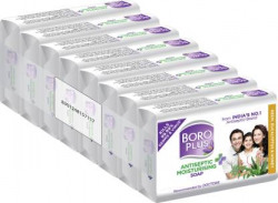BOROPLUS Antiseptic + Moisturising Soap - Neem, Eucalyptus & Honey (Pack of 8)(8 x 125 g)