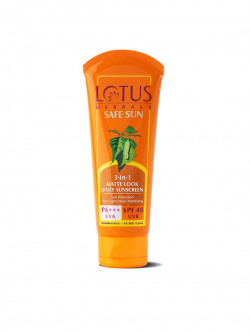 Lotus Herbals Sustainable Safe Sun PA+++ SPF 40 Daily Sunblock 50 gm