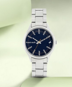 FASTRACK NP6180SM02 DENIM COLLECTION ANALOG WATCH - FOR WOMEN