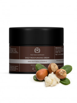 THE MAN COMPANY Shea Butter & Vitamin E Daily Moisturiser for Normal Skin 50 g