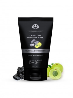 THE MAN COMPANY Charcoal Moringa & Gooseberry Peel-Off Mask