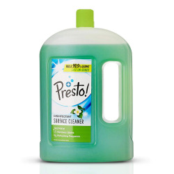 PRESTO! DISINFECTANT SURFACE/FLOOR CLEANER - 2 L (JASMINE)|KILLS 99.9% GERMS