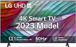 LG UR7500 108 cm (43 inch) Ultra HD (4K) LED Smart WebOS TV 2023 Edition with a5 AI Processor 4K Gen6 and 60Hz Refresh Rate, Magic remote capability(43UR7500PSC)