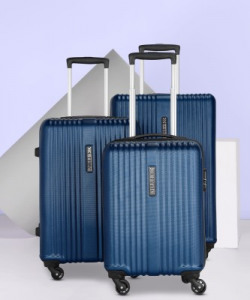 KILLER STRING- DARK BLUE- COMBO SET (28 +24 +20 ) CABIN & CHECK-IN SET 4 WHEELS - 28 INCH