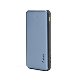 URBN Power Bank 10,000mAh - Ultra Slim, 22.5W Two Way Fast Charging, Triple Output, Dual Type C PD, 12 Layers Circuit Protection, BIS Certified, 6 Months Warranty Free Type C Cable - Blue