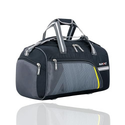 POLYESTER 45 L MULTI POCKET ULTRA LIGHT TRAVEL DUFFLE BAG ORGANIZER FOR MEN AND WOMEN (BLACK) AB.4004