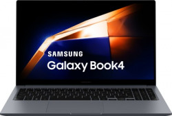 SAMSUNG Galaxy Book4 Intel Core 5 120U - (8 GB/512 GB SSD/Windows 11 Home) NP750XGK-KG1IN Thin and Light Laptop(15.6 Inch, Gray, 1.55 Kg, With MS Office)