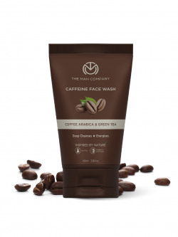 The Man Company Caffeine Face Wash with Coffee Arabica and Green Tea 100 ml