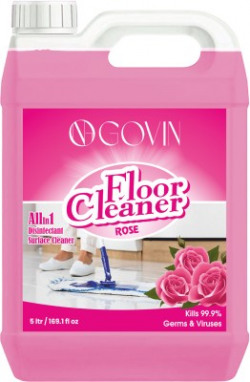 GOVIN WASH CERAMIC, & TILE CLEANER, MULTI-SURFACE FLOOR CLEANER KILLS 99.9% GERMS ROSE ROSE(5000 ML)