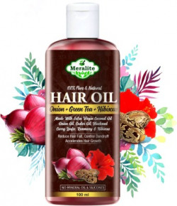 Meralite Red Onion Hair Oil Preventing Hair Loss & Promoting Hair Grow