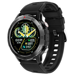 beatXP Duke Rugged 1.43 Round Super AMOLED Bluetooth Calling Smart Wat