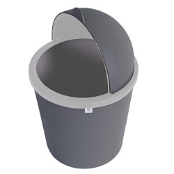 Heart Home Table Dustbin|Plastic Swinging Lid Waste Storage Garbage Bi