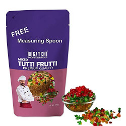 BOGATCHI Mixed Tutti Frutti for Cake, Ice Creams and Shakes Decoration