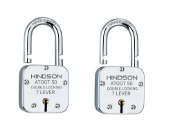 HINDSON Small Lock Atoot 50mm with 3 Key, Atoot 50 Steel Double Lockin