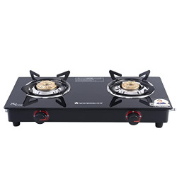 Wonderchef Platinum Plus 2 Burner Auto Glass Cooktop | 6mm Toughened G