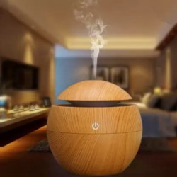 BlissCloud Wooden Aroma Room Air Purifier(Brown)