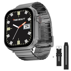 Fire-Boltt Gladiator + 1.96 AMOLED Display Luxury Smartwatch with Sili