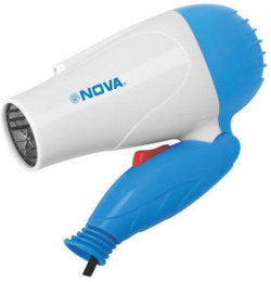Ratehalf Nova NV-1290 Perfect Hair Dryer Hair Dryer(1000 W, White, Blu