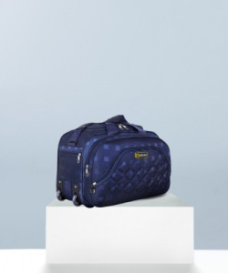 SD Star (Expandable) Fabric Travel for Men and Women Duffel With Wheel
