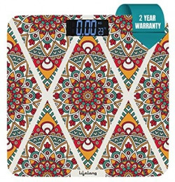 Lifelong Bloom LLWS54 Body Weighing Scale (Indian Cultural Series - Ra
