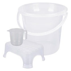 Kuber Industries Bathroom Set | Plastic Bathroom Combo Set | Bucket-St
