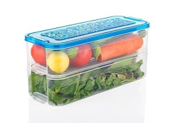 THE SR BRAND Sr 2 Fridge Storage Boxes for Vegetables Fridge Organizer
