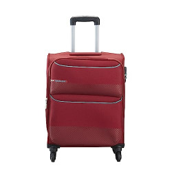 VIP Essencia Durable Polyester Soft Sided Cabin Luggage Spinner Dual W