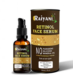 RAIYANI RETINOL FACE SERUM - OIL FREE - SKIN PLUMPING, BOOST COLLAGEN,